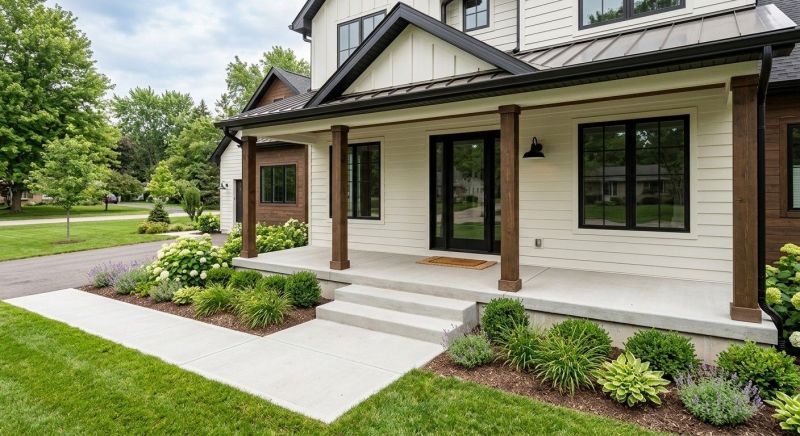 Concrete Porch Installation in Fort Collins, CO