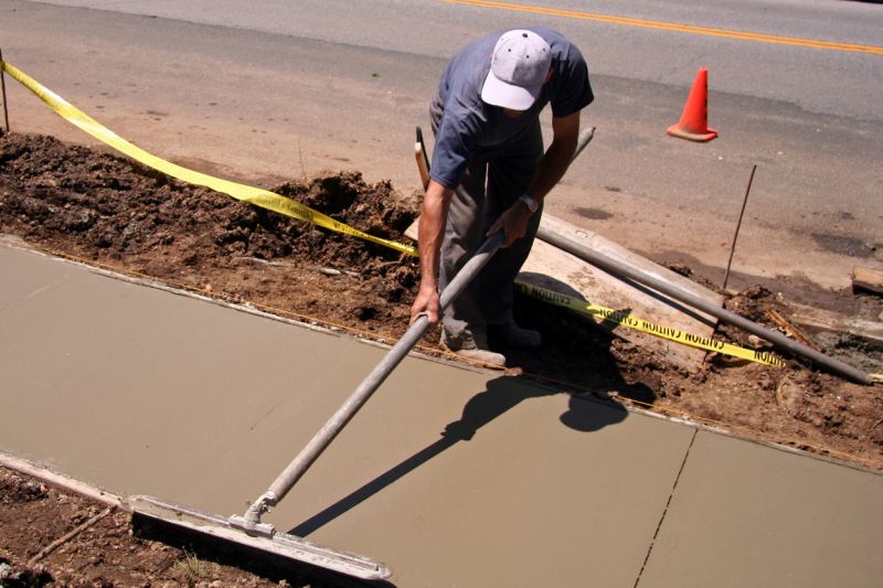 Seasonal Concrete Application